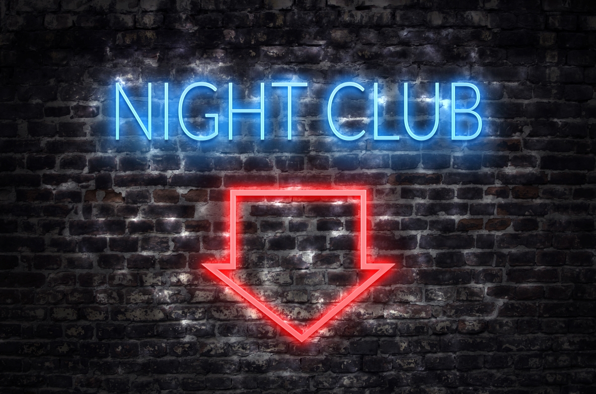 nightclub sign with insurance